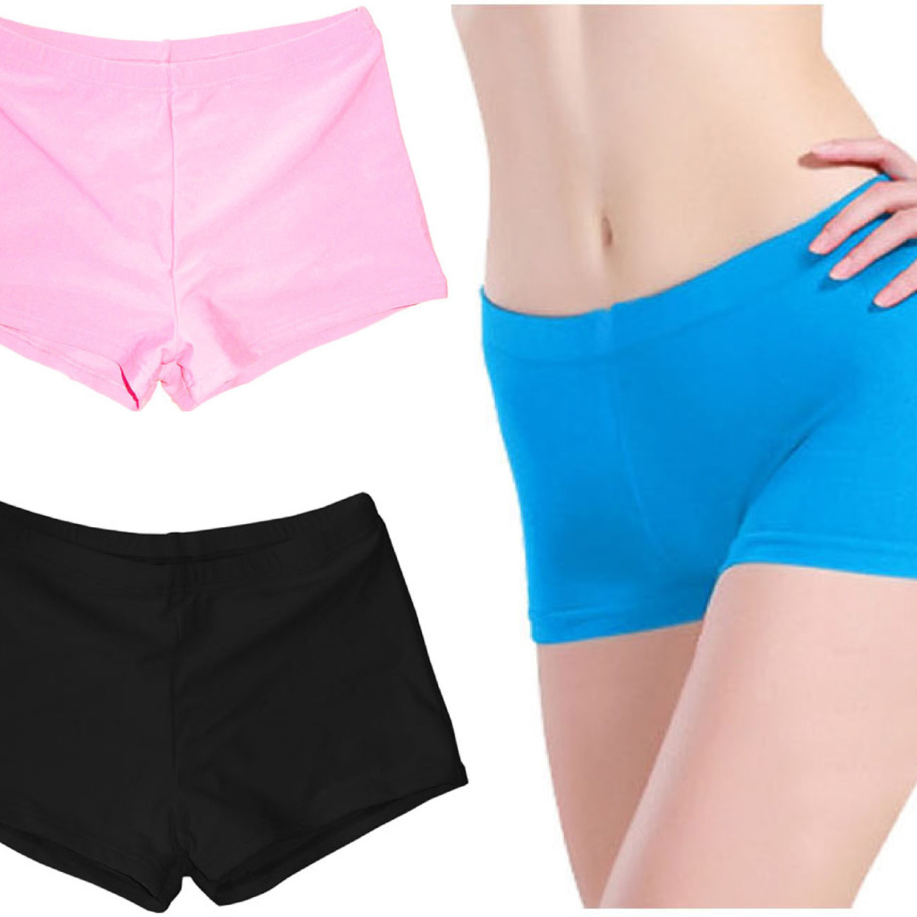 womens lycra swim shorts